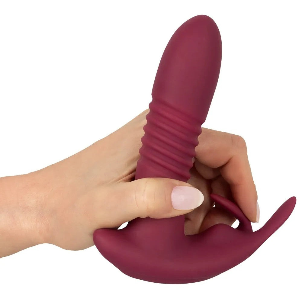 Javida Silicone Underwear Vibrator Red
