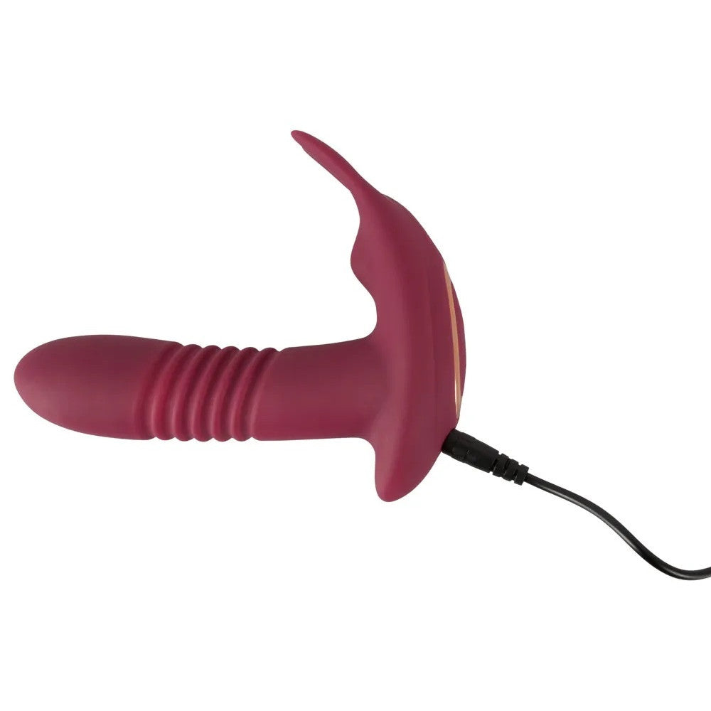 Javida Silicone Underwear Vibrator Red
