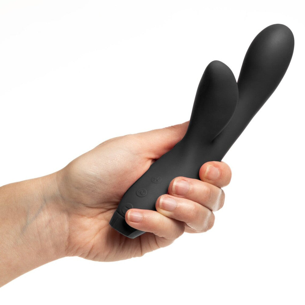 Je Joue Hera Luxury Silicone Rabbit Vibrator Black