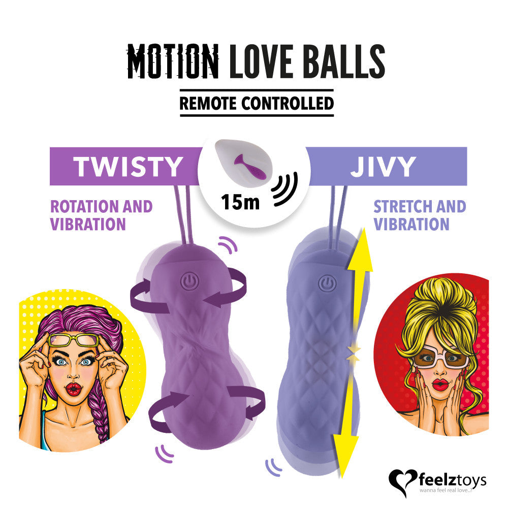 Jivy Up and Down Vibrating Vaginal Balls