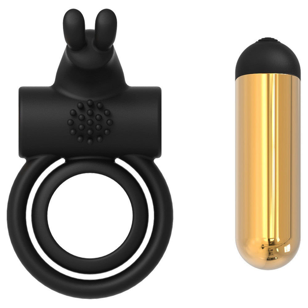 Joel Elite Silicone Double Cock Ring