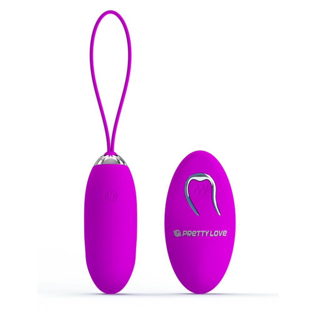 Julia Powerful Rechargeable Silicone Vibro Egg with Remote
