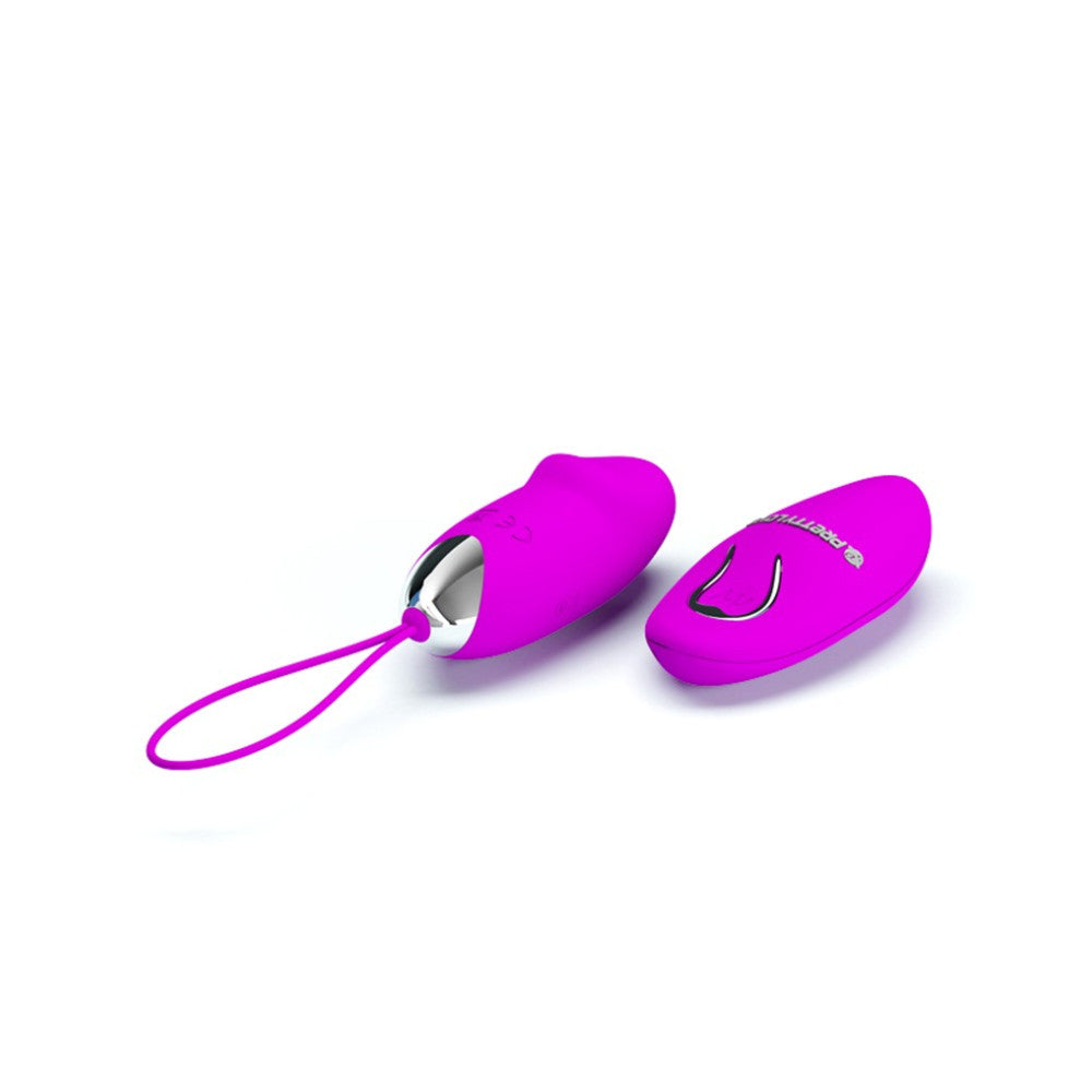 Julia Powerful Rechargeable Silicone Vibro Egg with Remote
