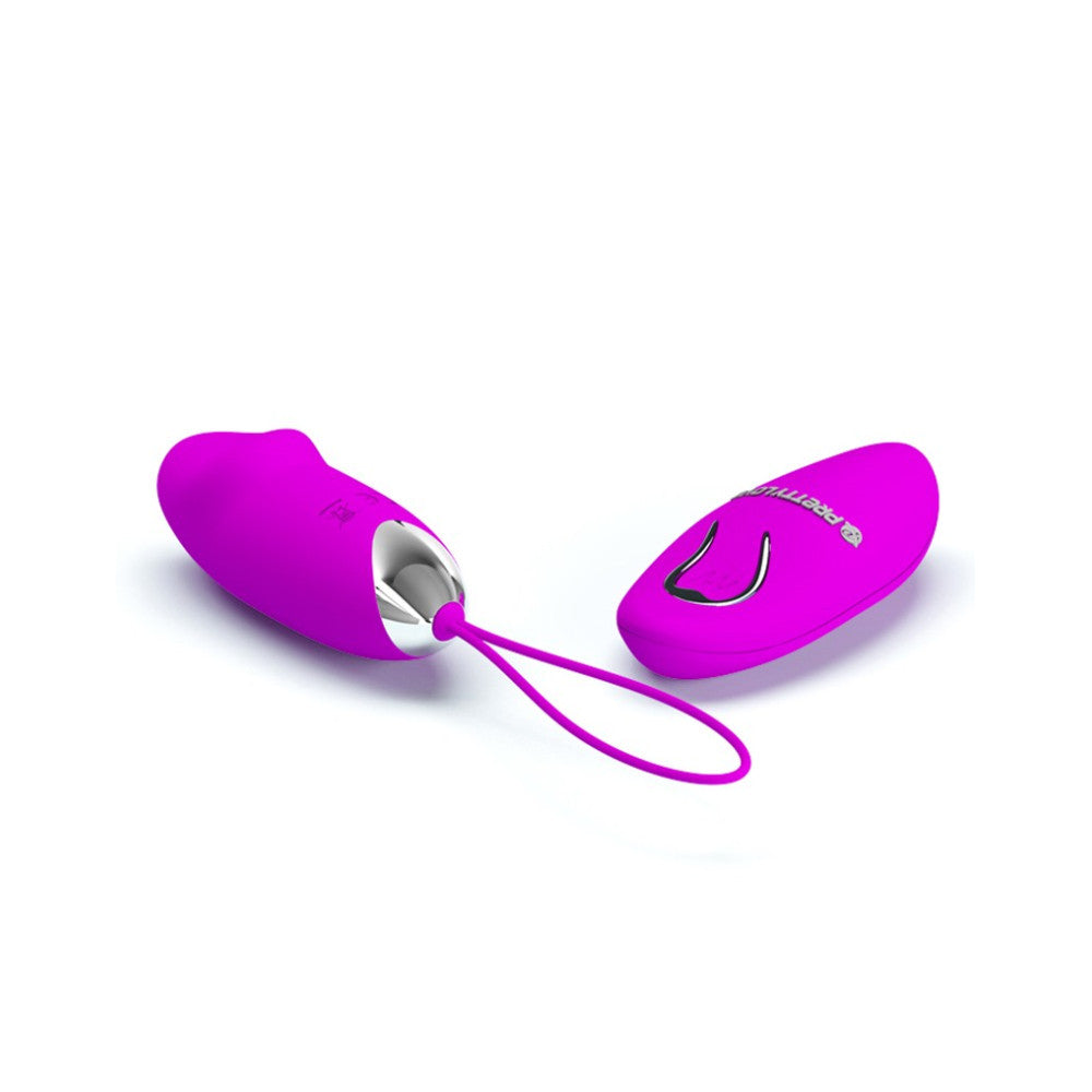 Julia Powerful Rechargeable Silicone Vibro Egg with Remote