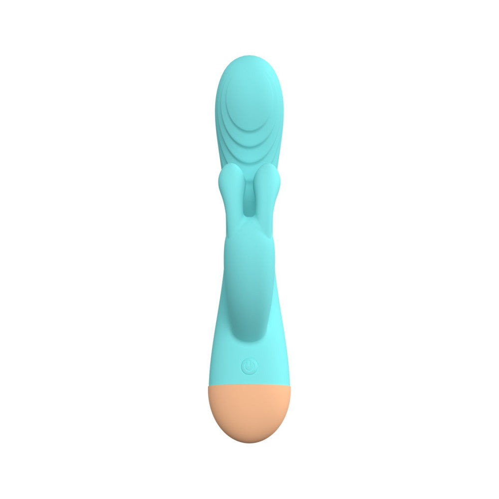 Keny Blue Silicone Rechargeable Rabbit Vibrator