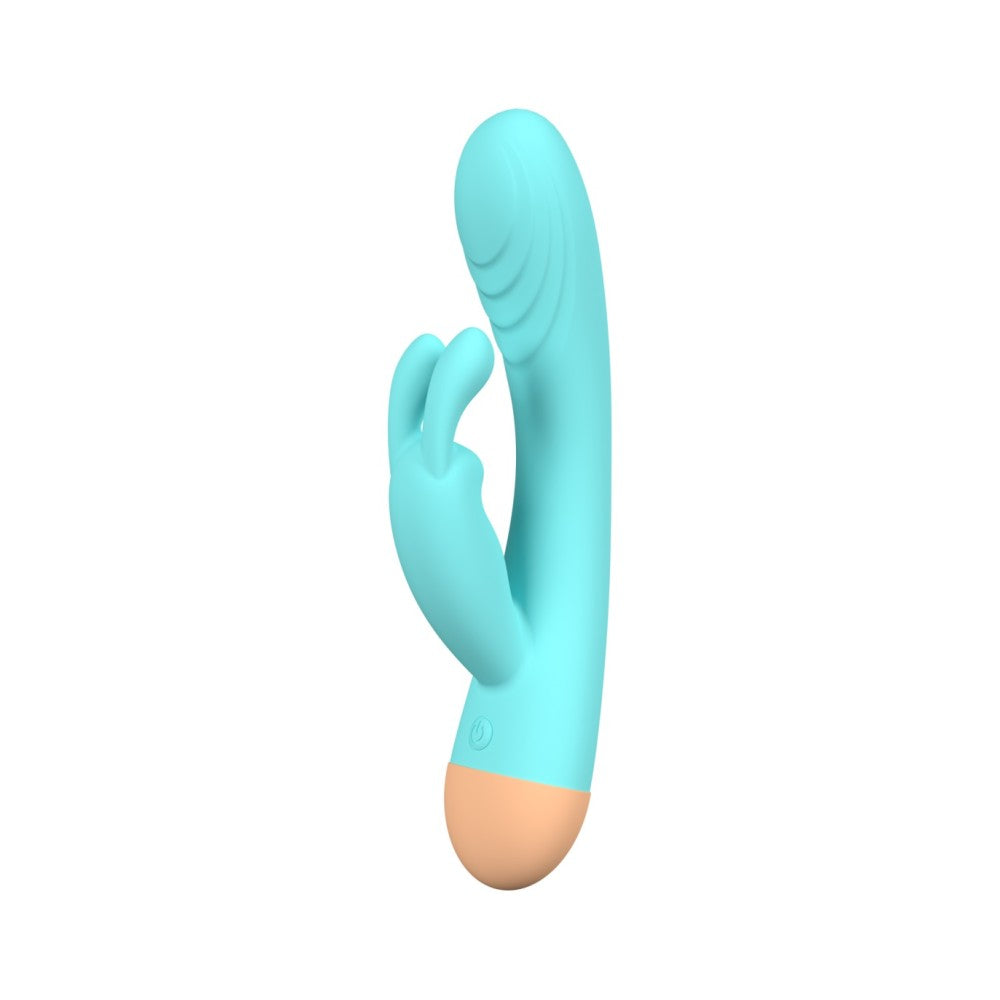 Keny Blue Silicone Rechargeable Rabbit Vibrator