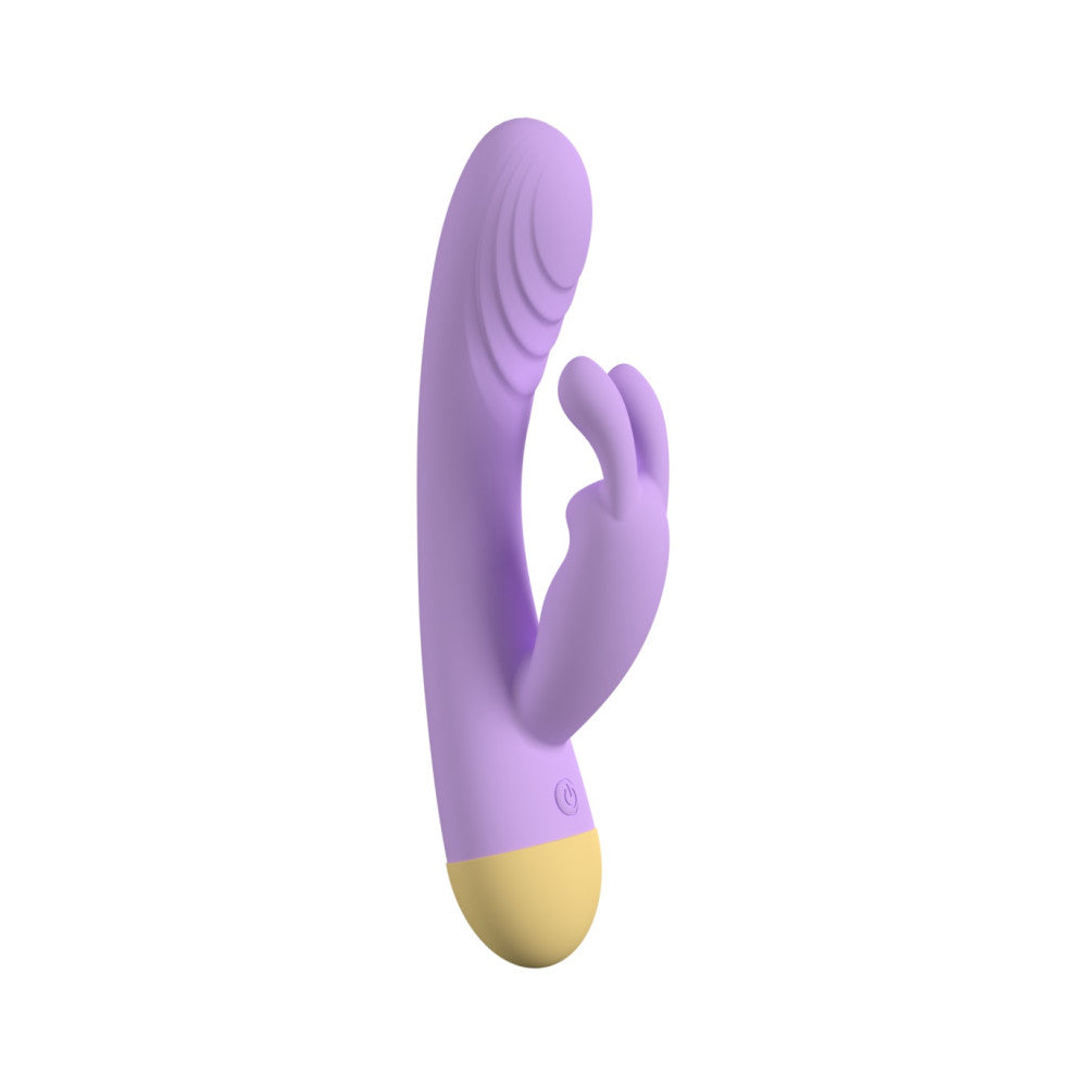 Keny Purple Silicone Rechargeable Rabbit Vibrator