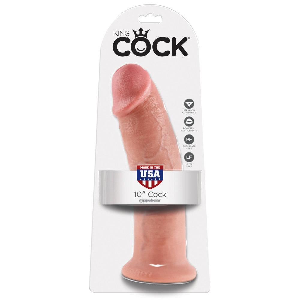 King Cock XL Realistic Dildo 10''