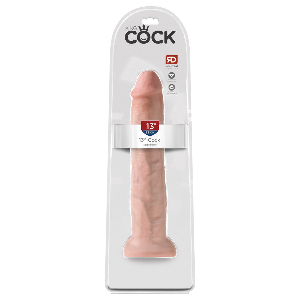 King 13" Extra Large Realistic Dildo