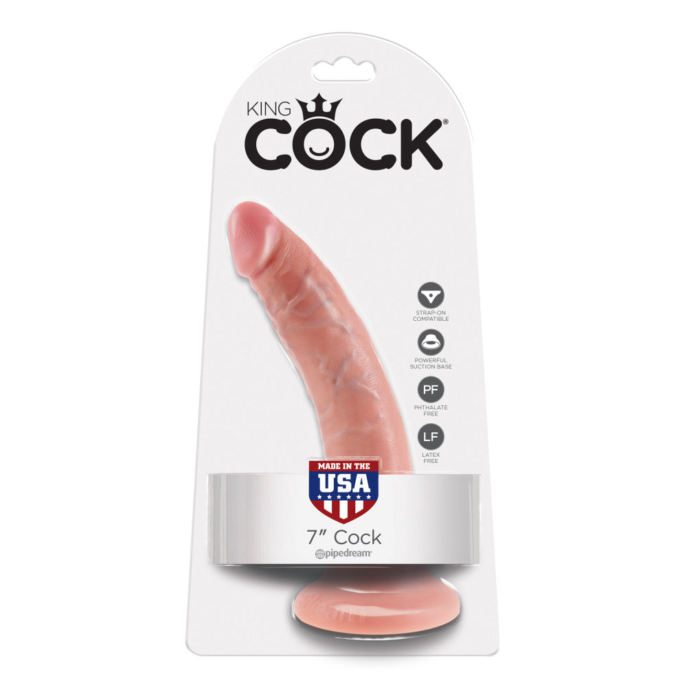 King 7'' Realistic Dildo
