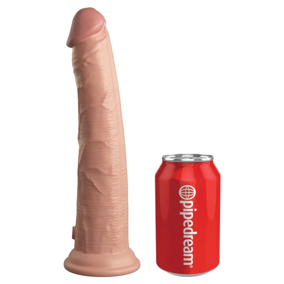 King Cock Elite 10" Deluxe Double Layer Silicone Dildo