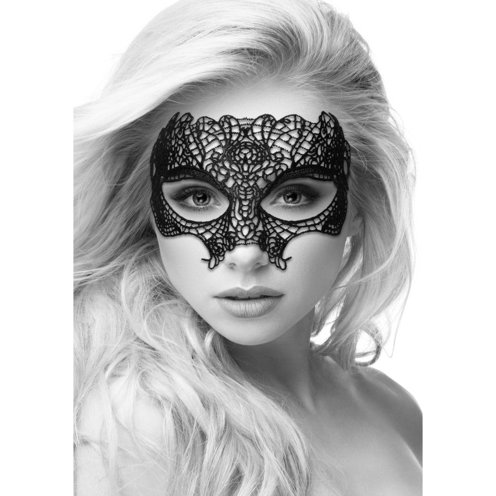 Lace Eye Mask Princess Black