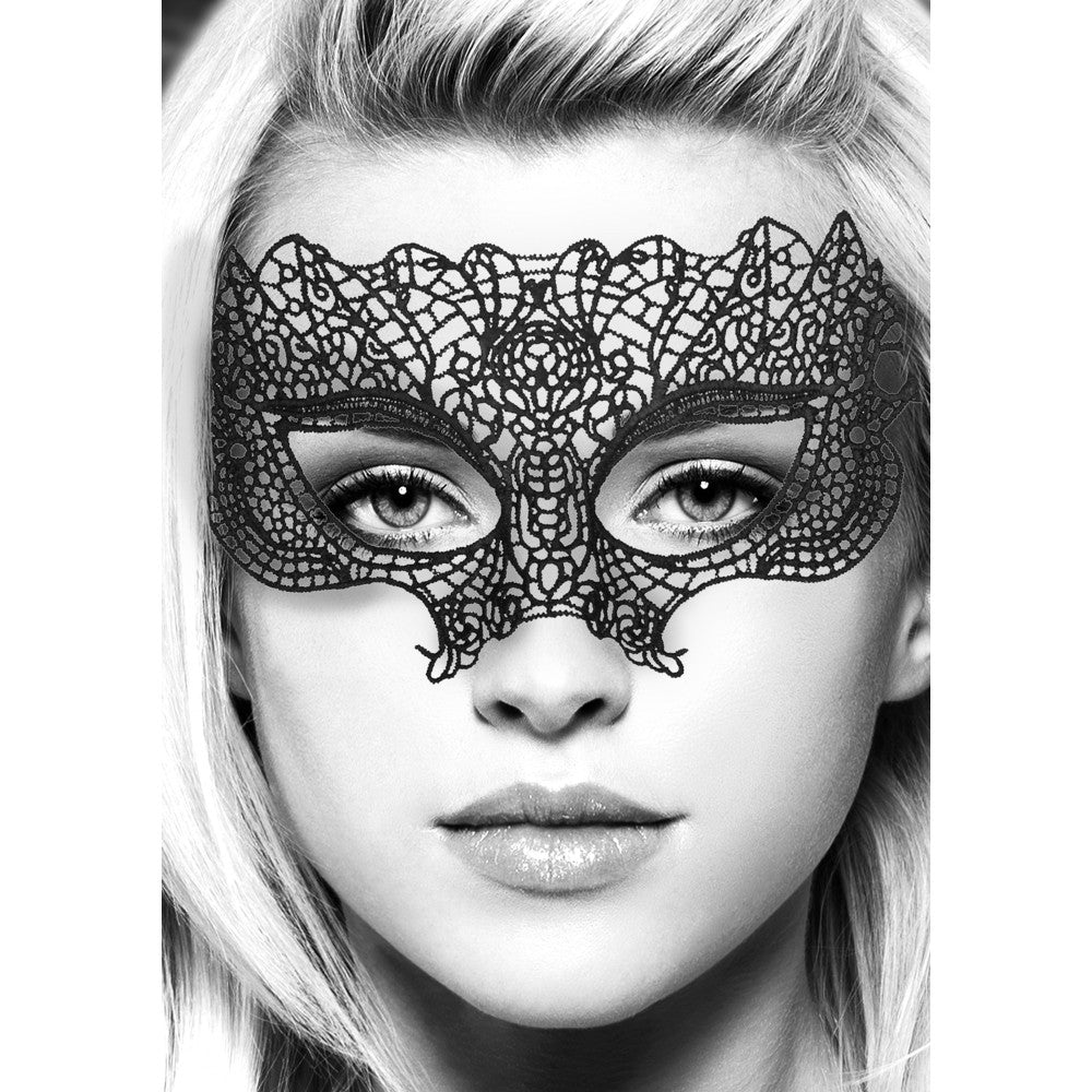 Lace Eye Mask Princess Black