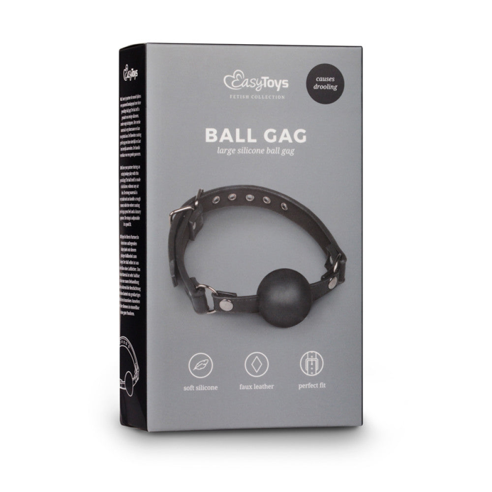 Large BDSM Easy Silicone Ball gag