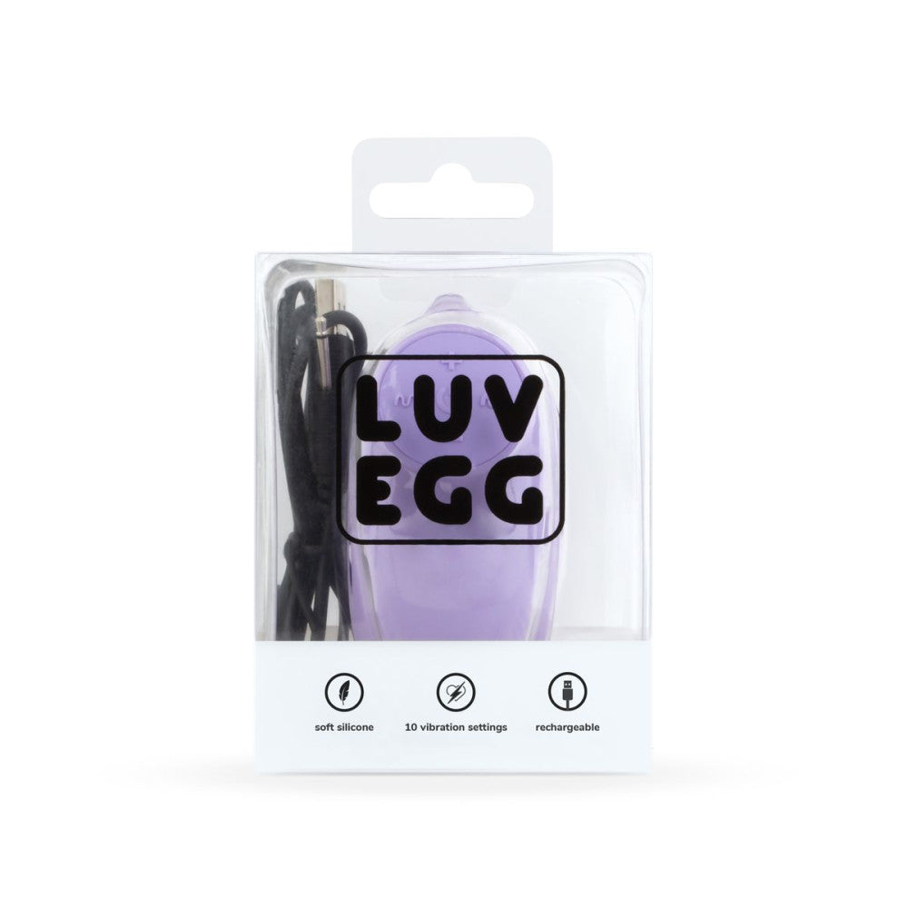 Large Powerful Wireless Rechargeable Silicone Luv Egg XL