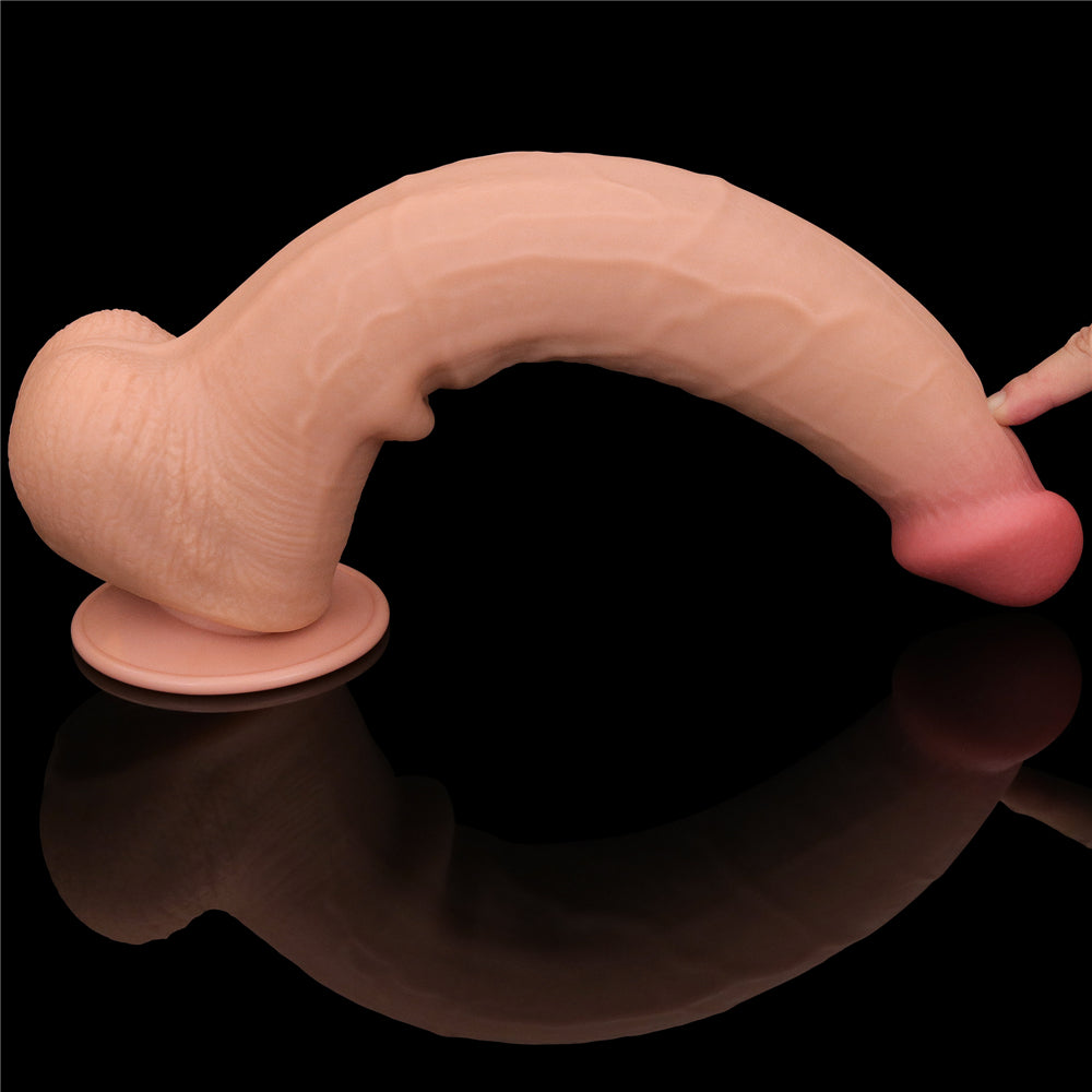 Large Realistic Double Layer Sliding-Skin Dong 13.5''