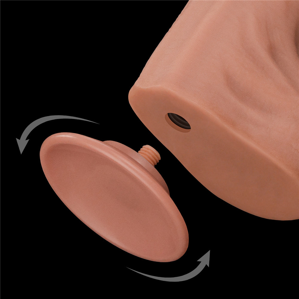 Large Realistic Double Layer Sliding-Skin Dong 14"