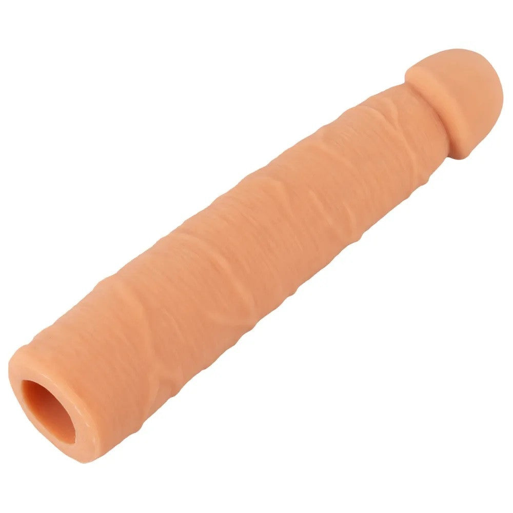 Large Realistic Penis Extender Nature Skin +7 cm.