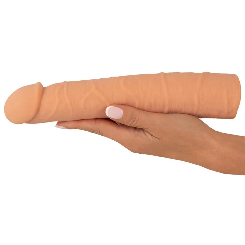 Large Realistic Penis Extender Nature Skin +7 cm.