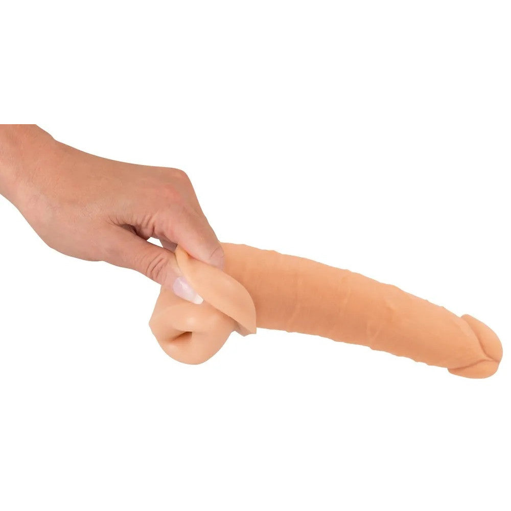 Large Realistic Penis Extender Nature Skin +7 cm.