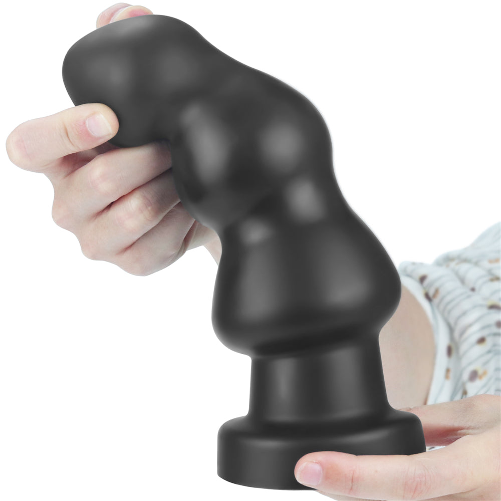Large Vibrating Butt Plug Anal Rigger 7.8"
