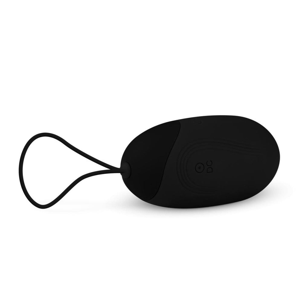 Large Vibrating Silicone Egg Big Egg XL Black