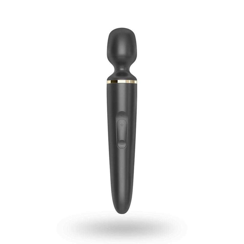 Large powerful rechargeable silicone massager Satisfyer Wand-er black