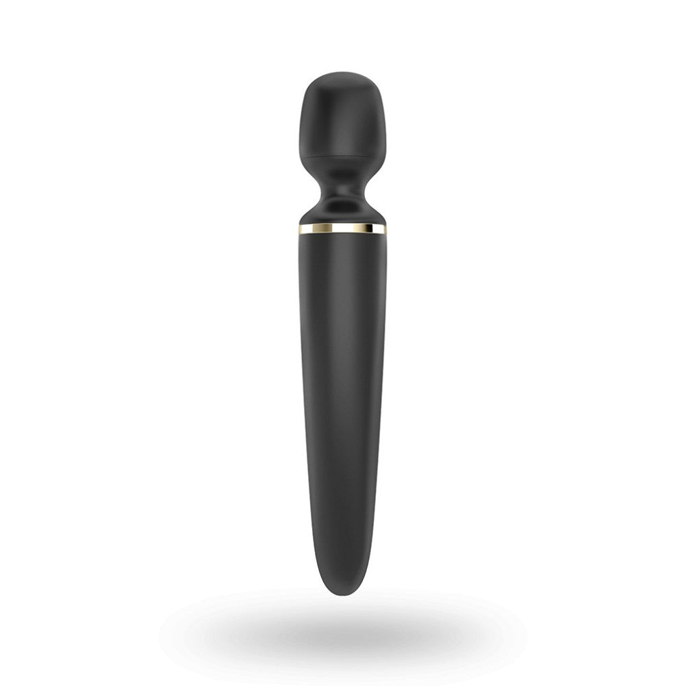 Large powerful rechargeable silicone massager Satisfyer Wand-er black