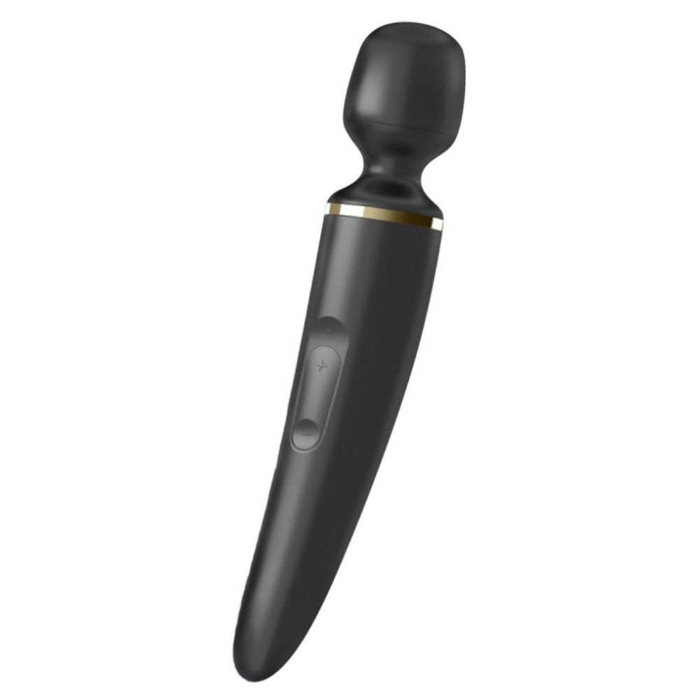 Large powerful rechargeable silicone massager Satisfyer Wand-er black