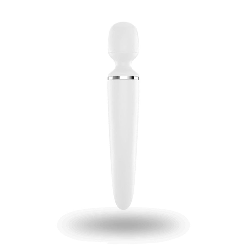 Large powerful rechargeable silicone massager Satisfyer Wand-er white