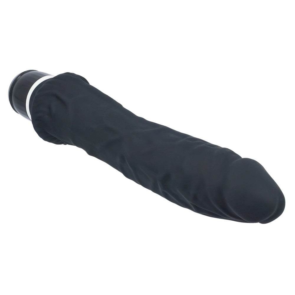 Large realistic silicone Classic black vibrator
