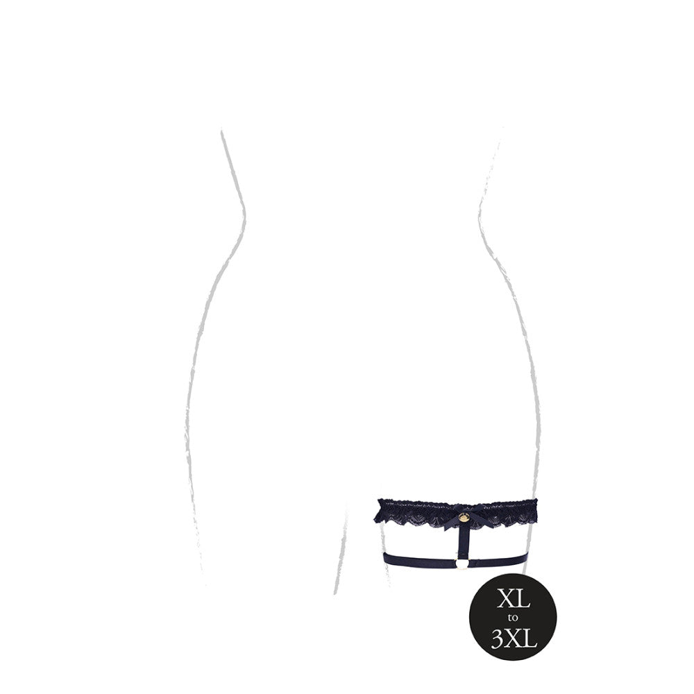 Le Desir 014 Celeste Adjustable Lace Garter QS