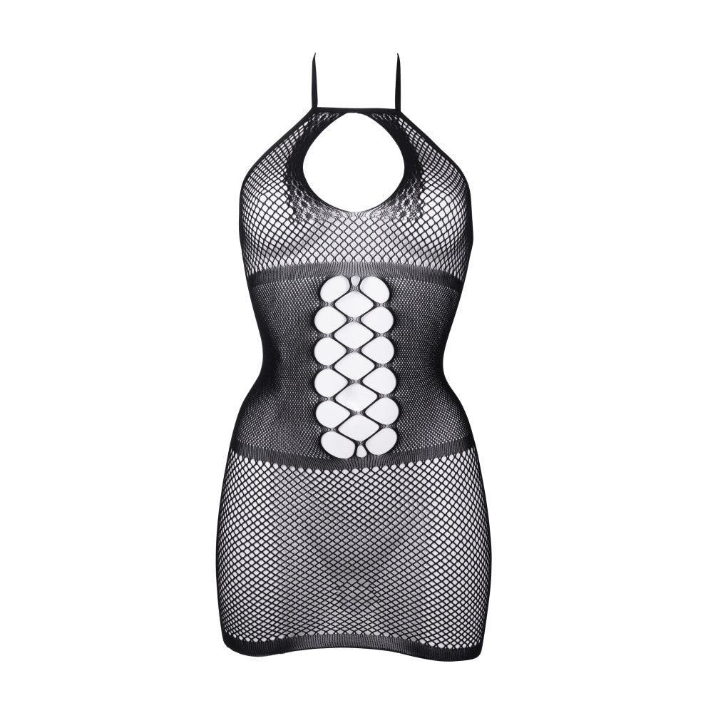 Le Desir Sexy Open Back Mini Dress