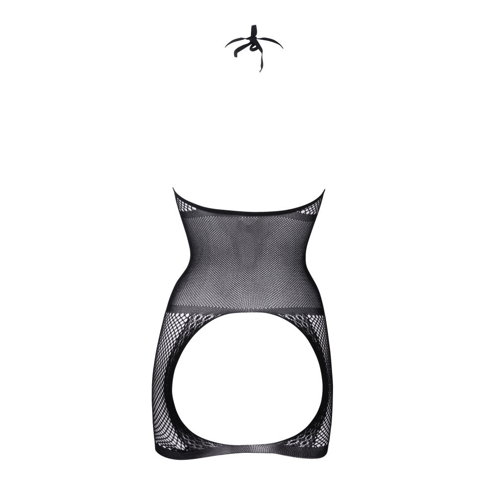 Le Desir Sexy Open Back Mini Dress