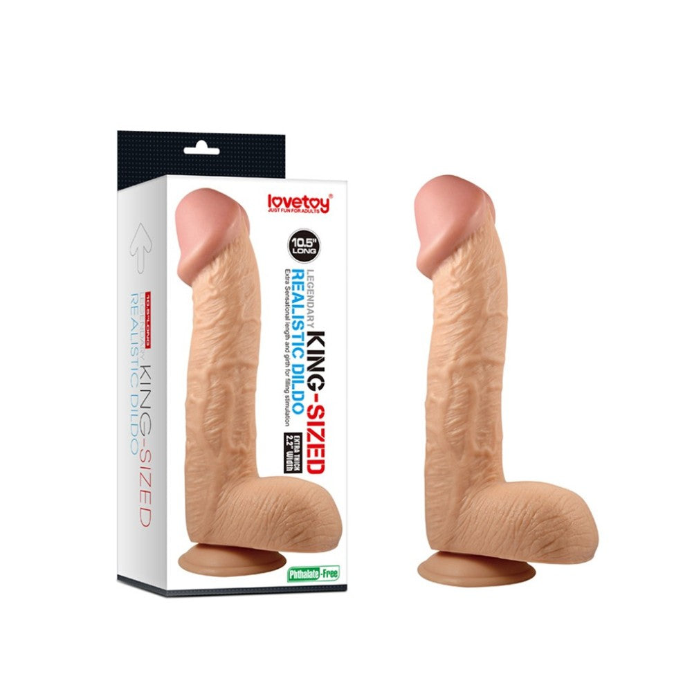 Legendary King-Sized 10.5'' Large Realistic Dildo