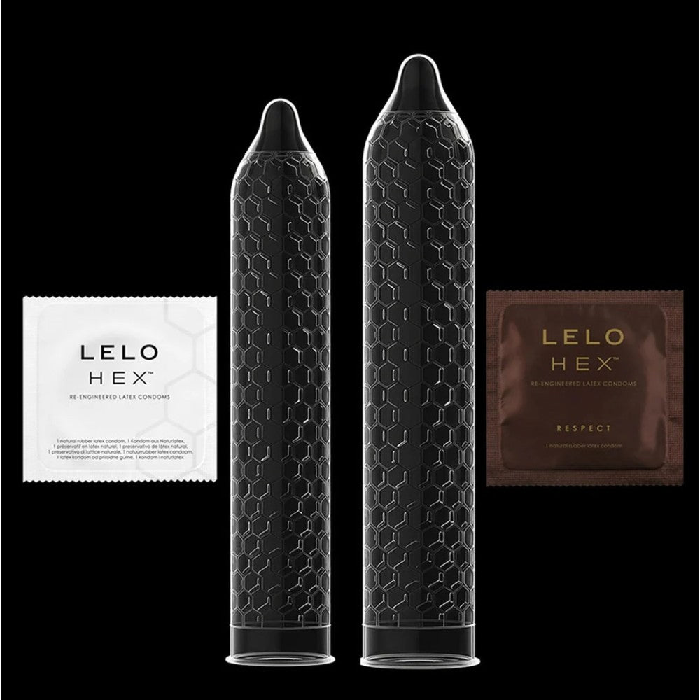 Lelo Hex Luxury Large Condoms XL 12 pcs.