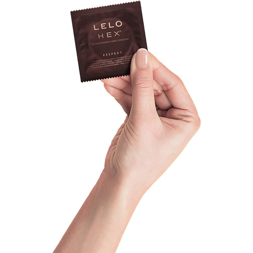 Lelo Hex Luxury Large Condoms XL 12 pcs.