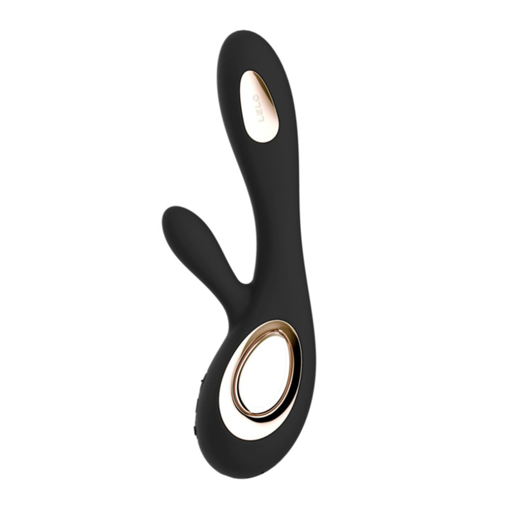 Lelo Soraya Wave Luxury G-spot Rabbit Vibrator with Come Here Motion Black