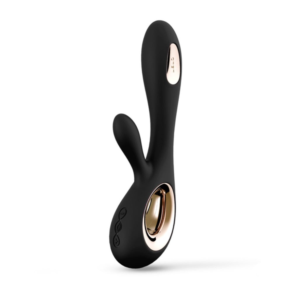 Lelo Soraya Wave Luxury G-spot Rabbit Vibrator with Come Here Motion Black