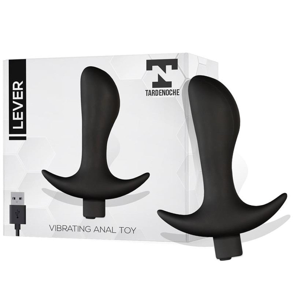 Lever Silicone Vibrating Anal Stimulator