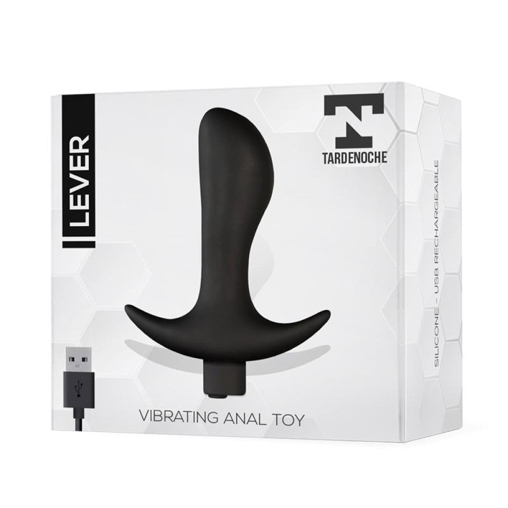 Lever Silicone Vibrating Anal Stimulator