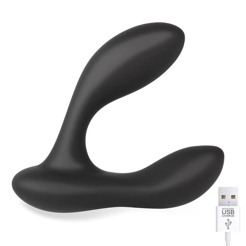 Liquid Silicone Vibrating Prostate Stimulator & Remote