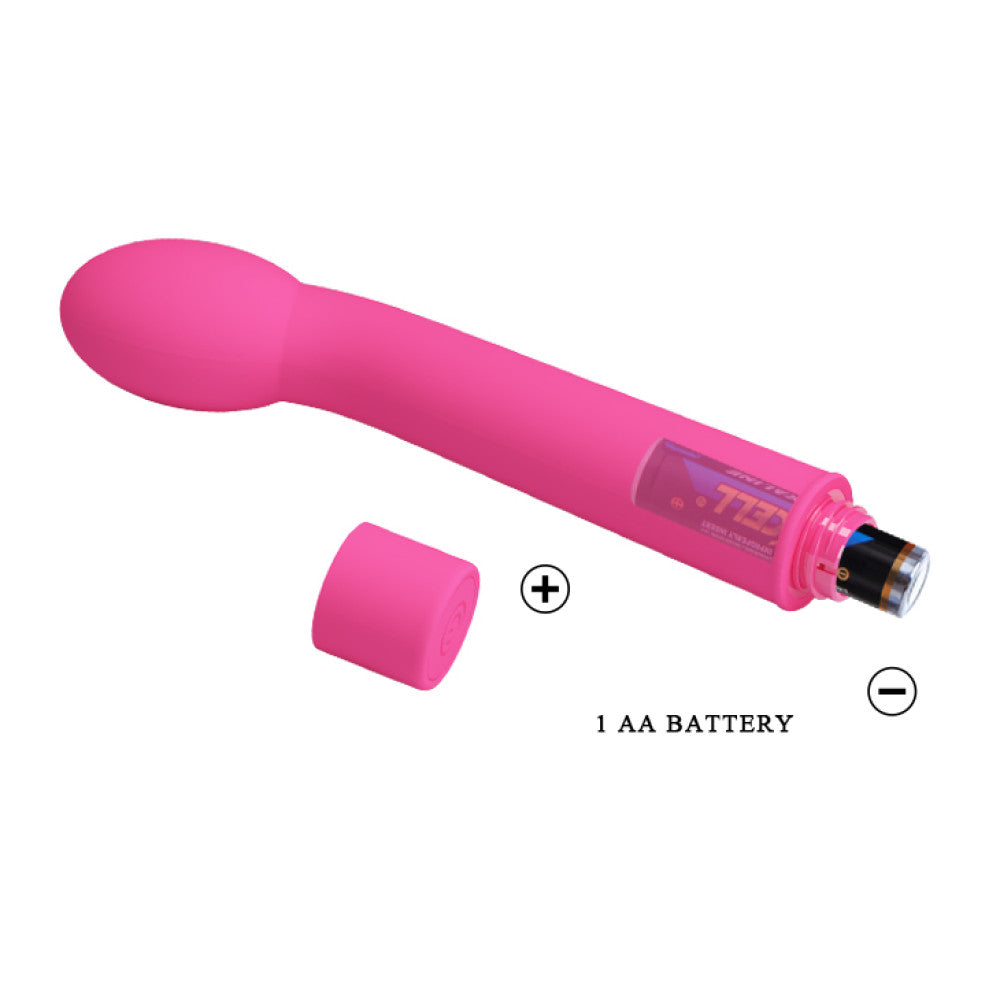 Logan Silicone G-spot Vibrator Pink