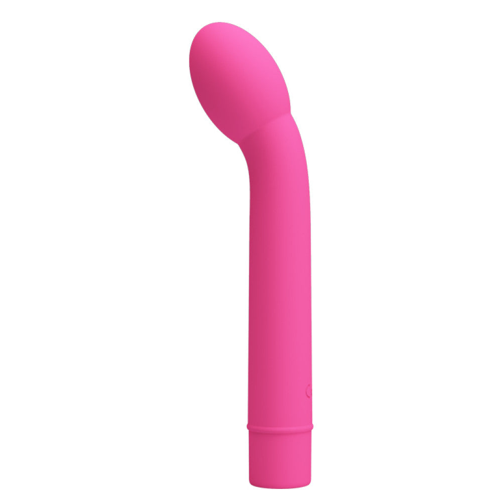 Logan Silicone G-spot Vibrator Pink
