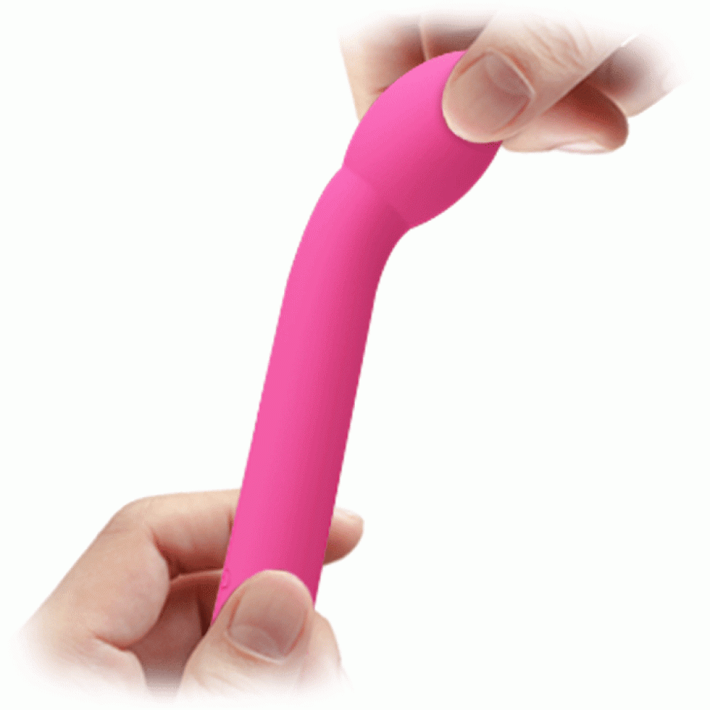 Logan Silicone G-spot Vibrator Pink