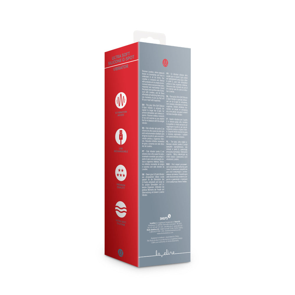 Loveline Rechargeable Silicone G-Spot Vibrator