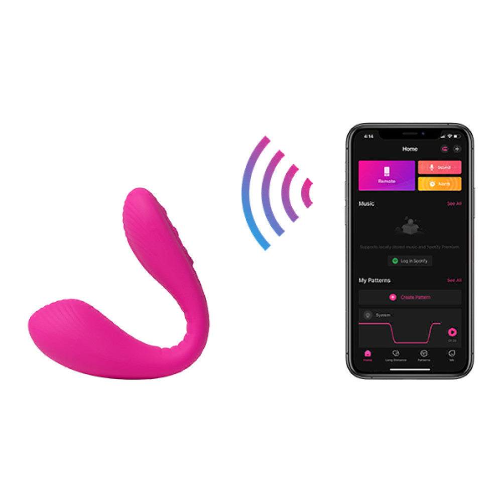 Lovense Dolce Silicone Bluetooth Couples Vibrator