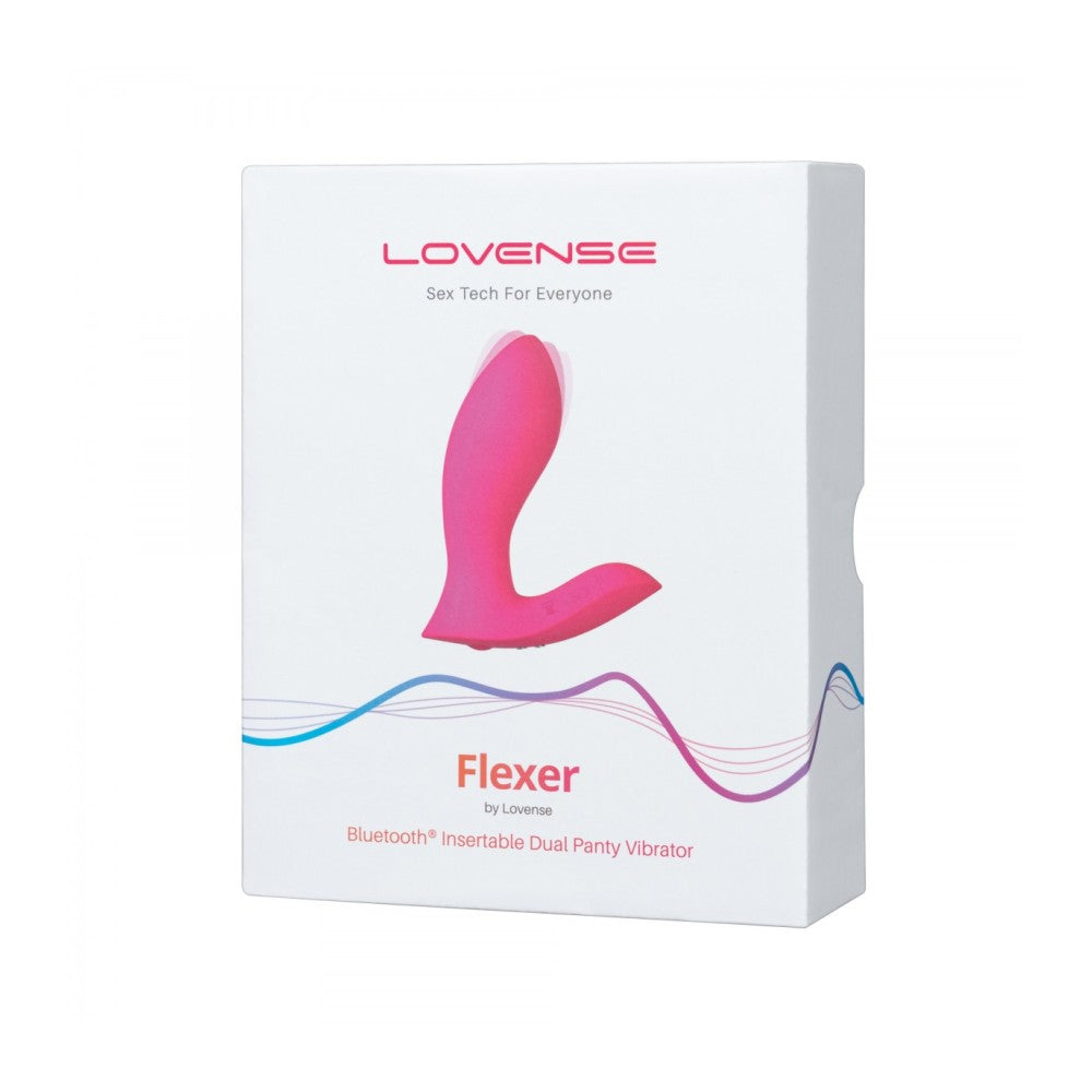 Lovense Flexer Luxury Wearable Stimulator with App Pink