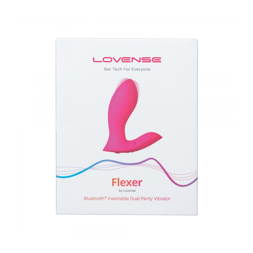 Lovense Flexer Luxury Wearable Stimulator with App Pink