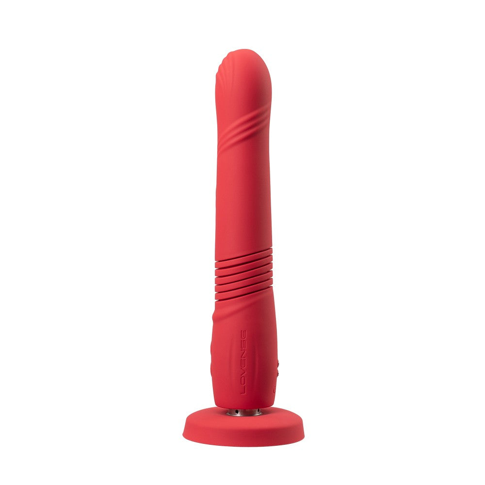 Lovense Gravity Automatic Thrusting Vibrating Dildo with App